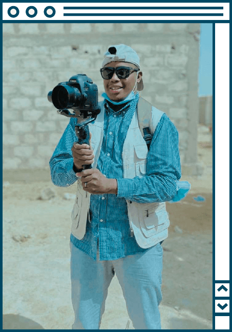 Professionnel SUCCESSCOM en action avec équipement de tournage